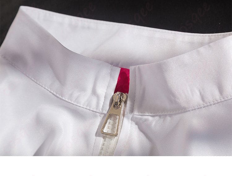 アークナイツ ルーメン コスプレ衣装 内側の襟の装飾。細部までこだわり抜いたデザイン!