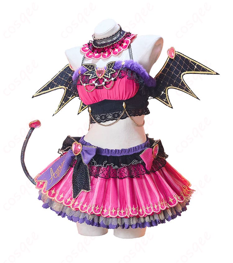 商品側面画像、津島善子コスプレ衣装のサイドビュー