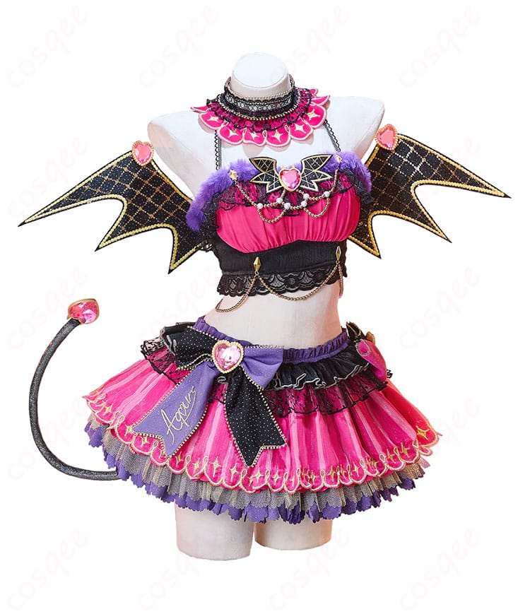 商品正面画像、ラブライブ!スクフェス津島善子コスプレ衣装の全体像