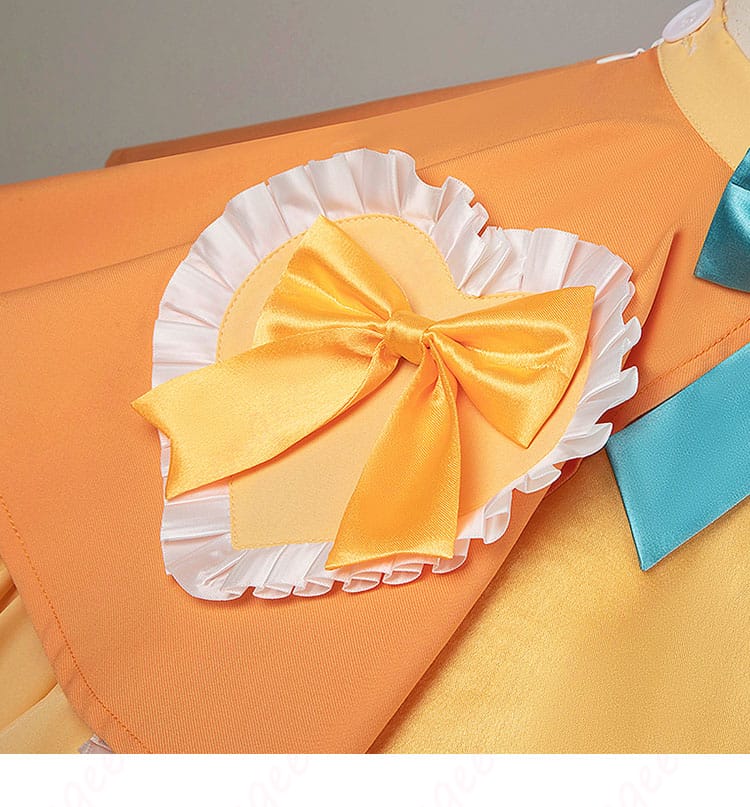 スカート装飾詳細画像 - 星川サラのスカートの優雅な装飾を詳細にご覧ください。