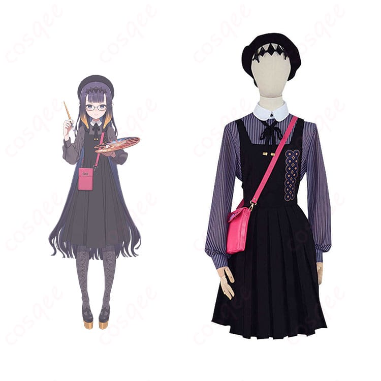 hololive 一伊那尓栖 コスプレ衣装 私服 - キャラクターと衣装の全体像を忠実に再現した写真