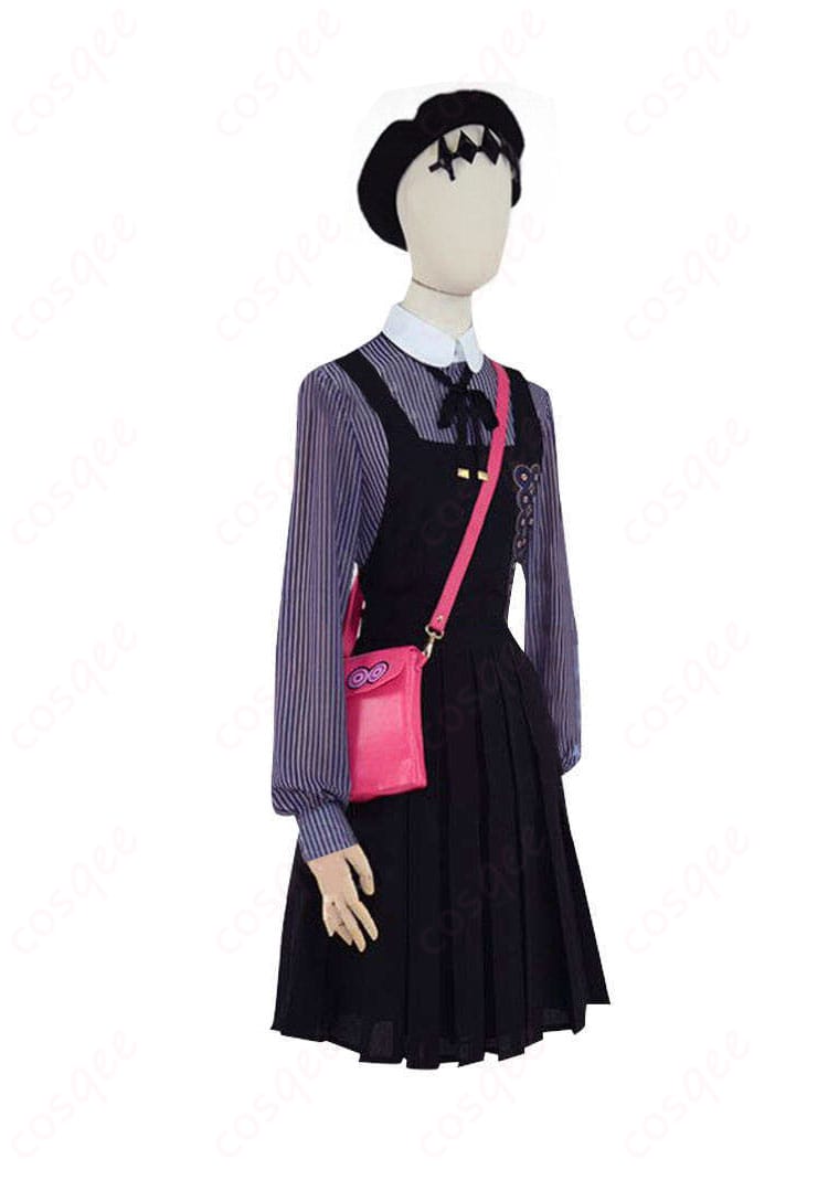 hololive 一伊那尓栖 コスプレ衣装 右側 - 服のディテールとデザインがよくわかる角度