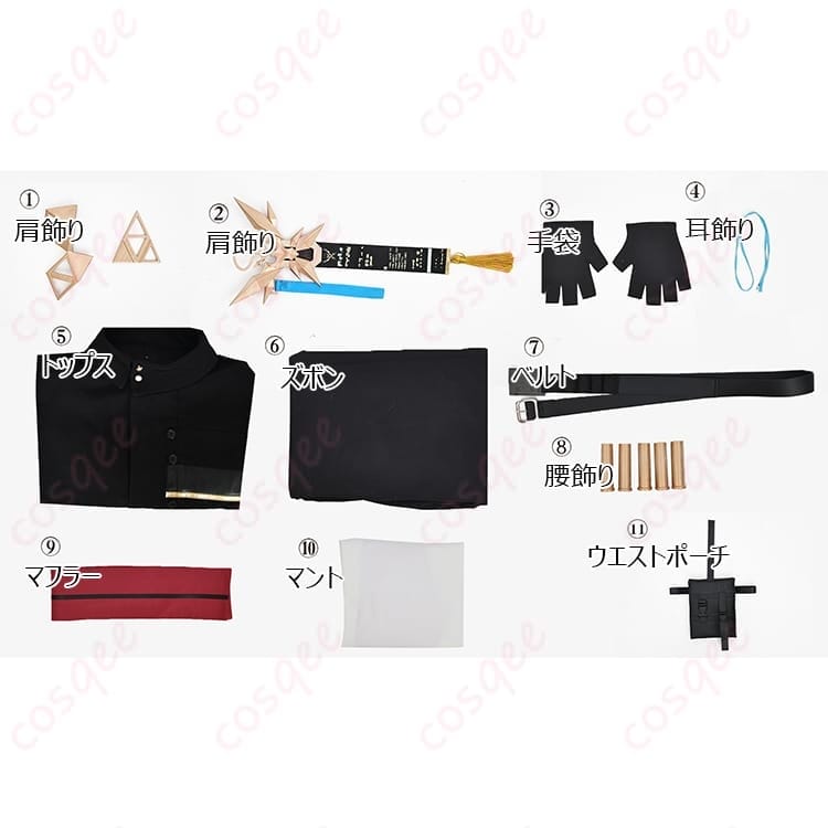 アークナイツ 聖約イグゼキューター 戦術風コスプレ衣装 クールに決まる写真映え設計 - 4枚目の画像