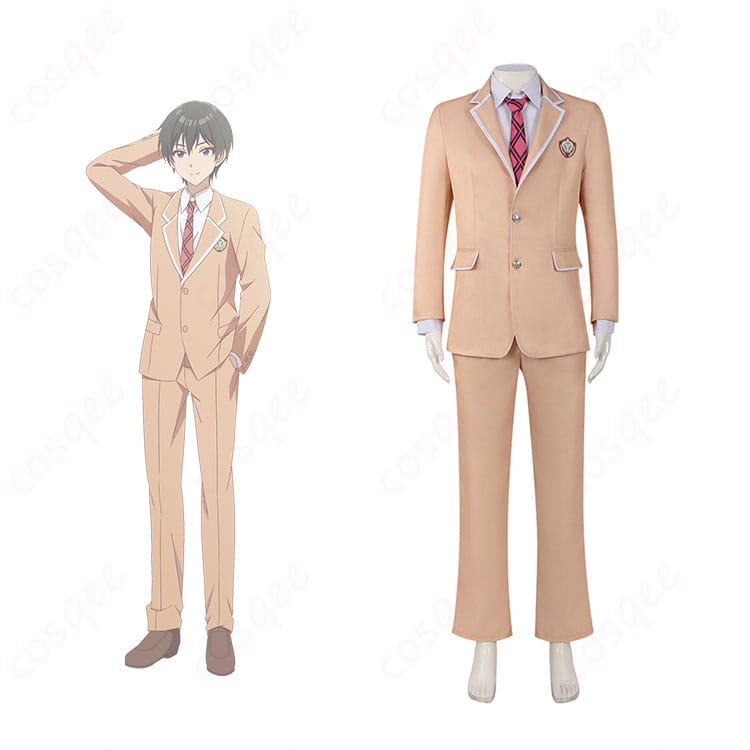 北条才人 コスプレ衣装とキャラクターの正面画像、忠実再現のコスプレ衣装。