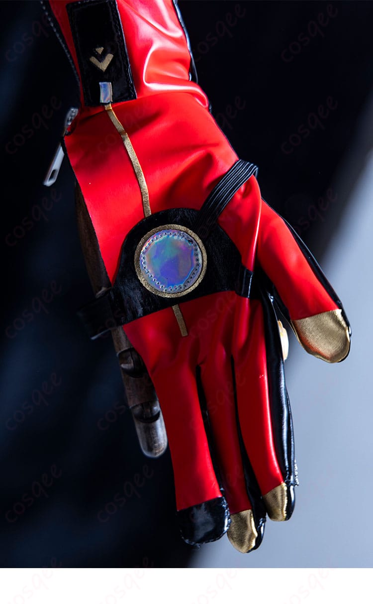 左手のディテール画像 | イヴリン・シェヴァリエ コスプレ衣装 手装飾