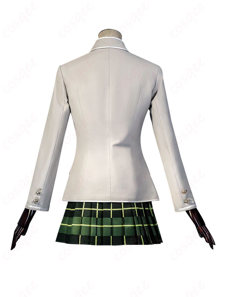 豊川祥子 コスプレ衣装 羽丘女子学園 制服 - 服の背面画像。背中のディテールと制服のラインを確認できます。