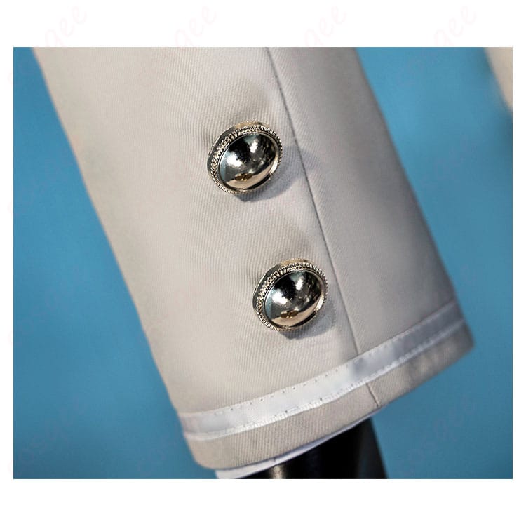 豊川祥子 コスプレ衣装 羽丘女子学園 制服 - 袖口の装飾細部。精緻な縫製と細部にわたる忠実な再現。