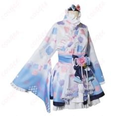 にじさんじ 天宮こころ 新衣装の和装モダンコス｜写真映えして着やすい上品セット - 2枚目の画像（サムネイル）