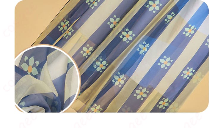 スカートの装飾細部。『IdentityV』医師コスプレ衣装のスカートデザイン。