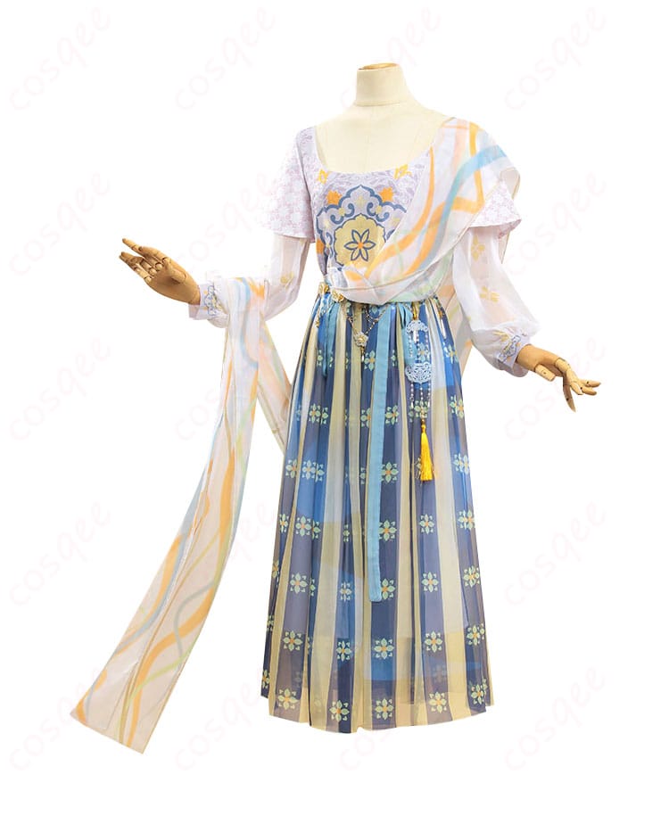 商品側面の画像。医師コスプレ衣装の全体デザインと美しい仕上がり。