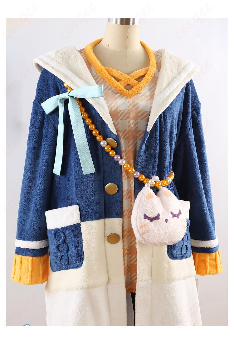 服装装飾詳細図 - 鳴上嵐、仁兎なずな、明星スバルのコスプレ衣装のディテール、装飾部分のアップ