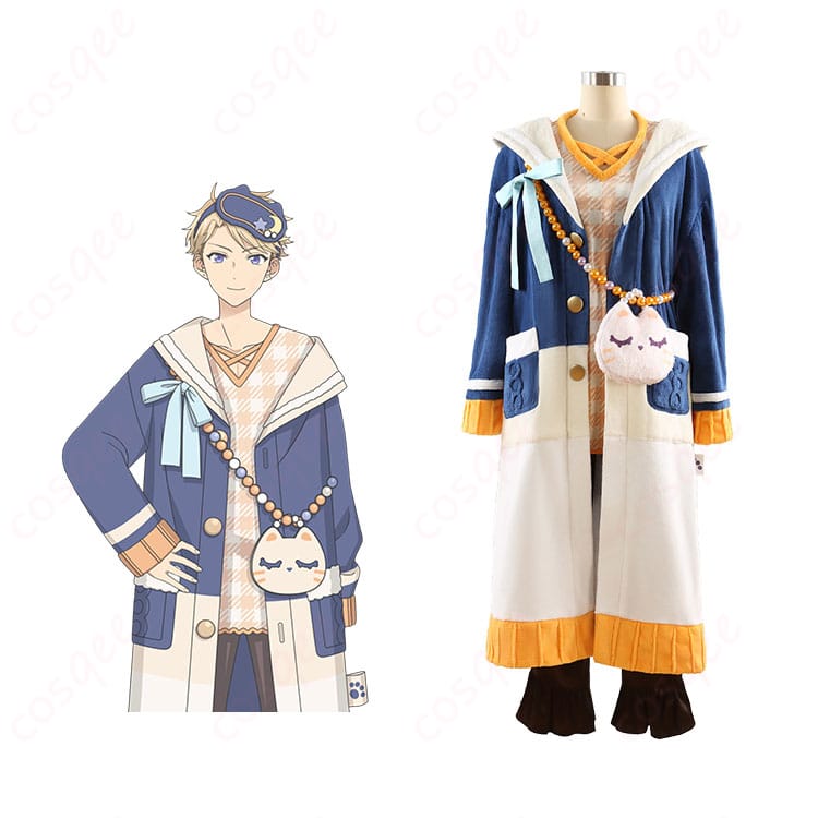 商品正面とキャラクターとのコラボレーション画像 - 鳴上嵐、仁兎なずな、明星スバルのコスプレ衣装