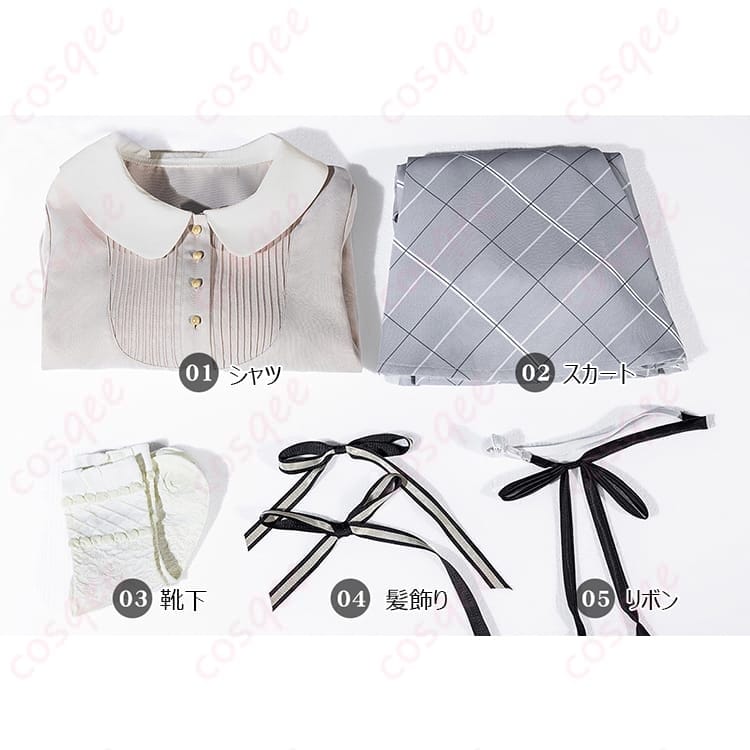 バンドリ Ave Mujica 豊川祥子のダークゴシック制服風コスプレで存在感アップ - 5枚目の画像