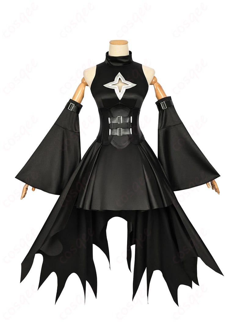 商品正面画像 - 金色の闇 コスプレ衣装 SSR戦艦バージョンの正面画像。高い再現度で魅力的なディテール。