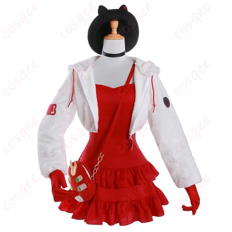 惣流アスカの冬の日コーデを軽やかに再現するコスプレ衣装｜端正シルエットで写真映え - 4枚目の画像