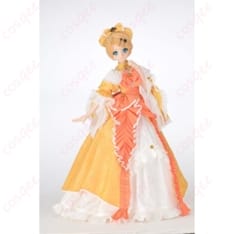 VOCALOID 鏡音リン 悪ノ娘 コスプレ衣装 優雅なゴシック映えで舞台も撮影も主役に - 1枚目の画像（サムネイル）