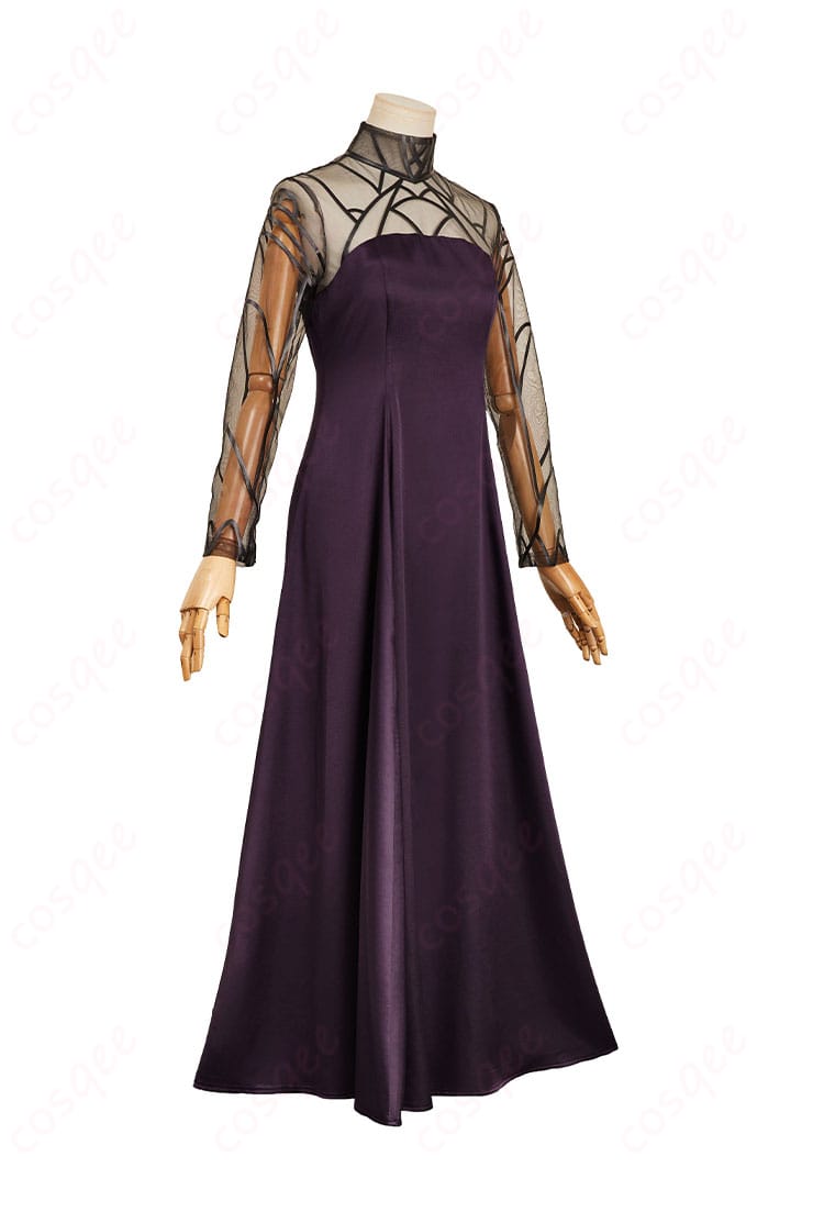 SAKAMOTO DAYS 大佛 黒いドレス コスプレ衣装 右側アングル―美麗シルエット