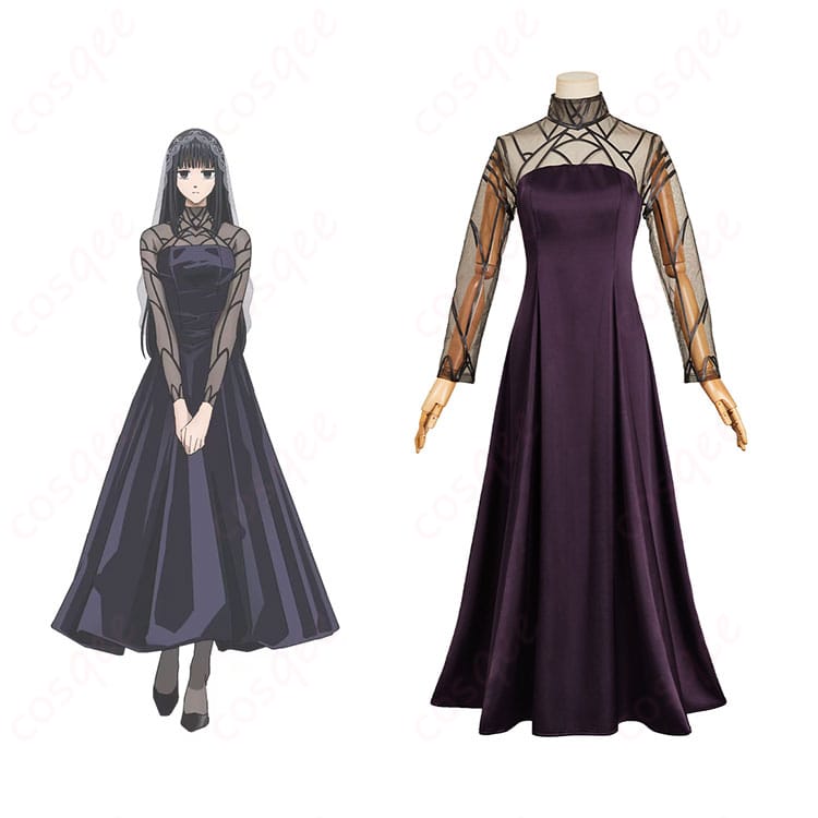 SAKAMOTO DAYS 大佛 黒いドレス コスプレ衣装×キャラ比較―忠実再現 コスプレ通販