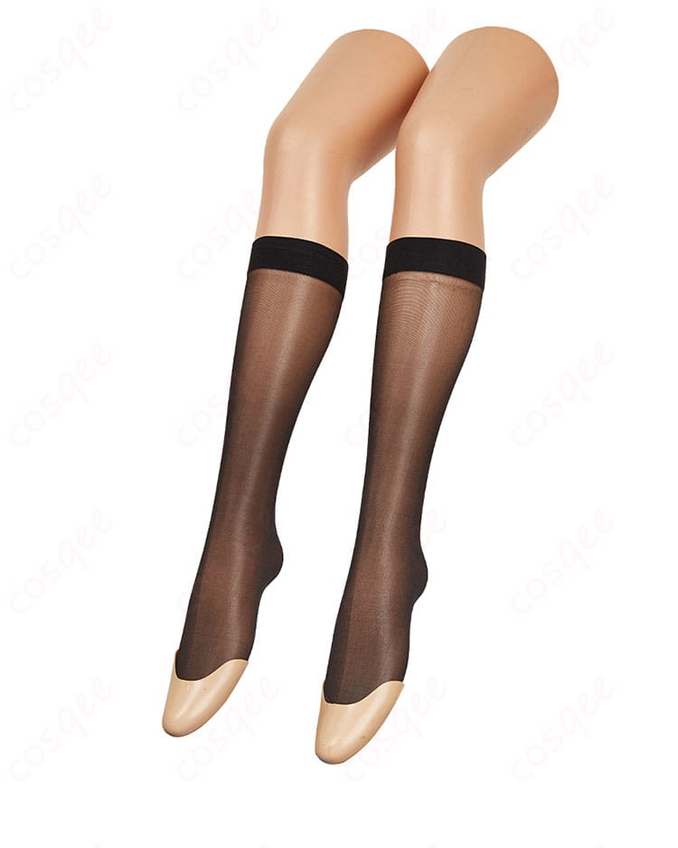 SAKAMOTO DAYS 大佛 黒いドレス コスプレ衣装 ストッキング装飾―脚線美を強調