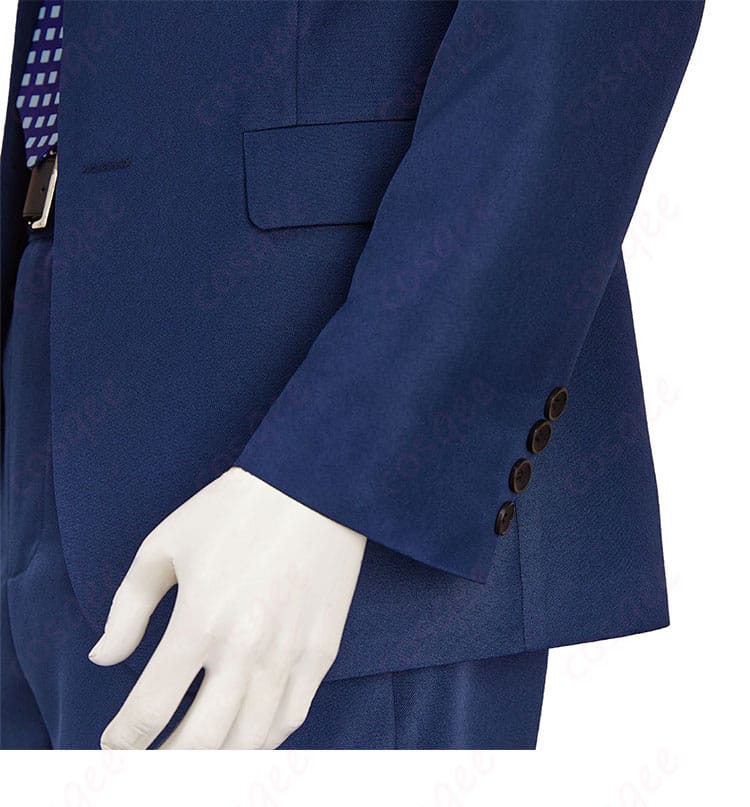 セヴェランス マーク・スカウト コスプレ衣装 袖口ディテール|丁寧ステッチとボタン