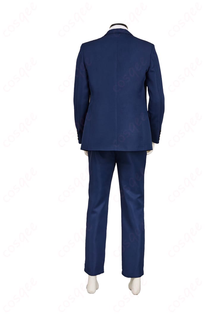 セヴェランス マーク・スカウト コスプレ衣装 背面ビュー|コートの落ち感を要チェック