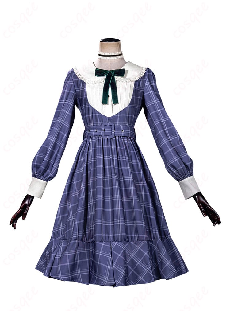 若葉睦 コスプレ衣装 ワンピース 正面全身画像|バンドリ Ave Mujica コスプレ通販