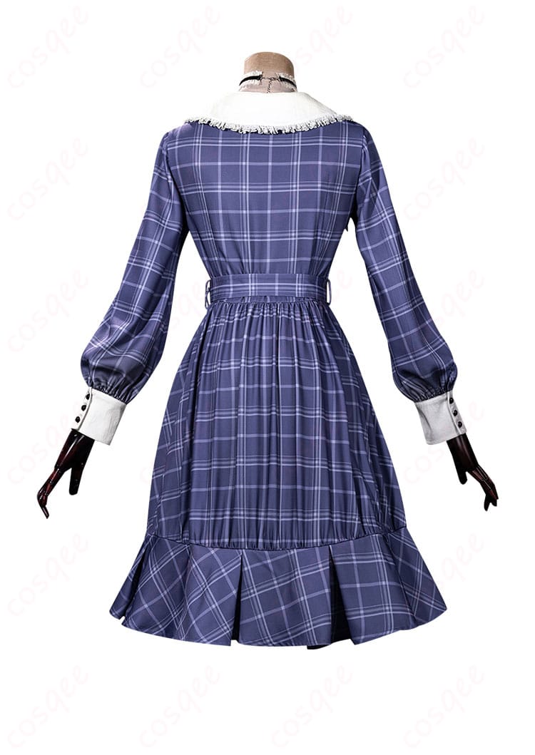 若葉睦 コスプレ衣装 ワンピース 背面デザイン写真|BanG Dream! 後ろ姿も完璧