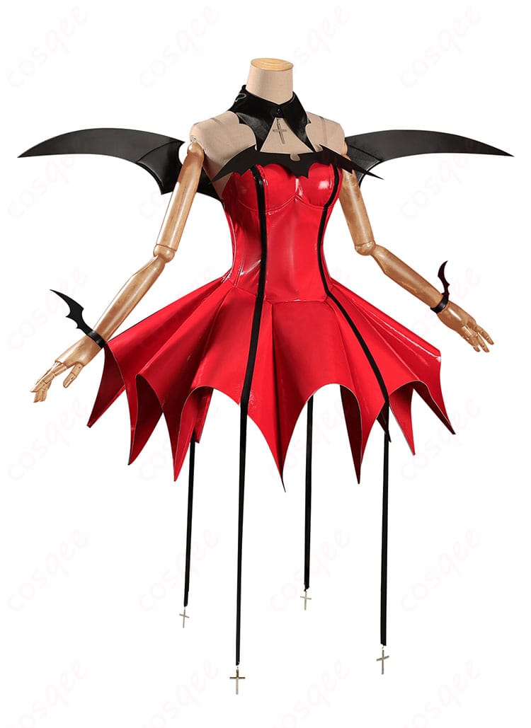 ほしな歌唄 ルナティックチャーム コスプレ衣装 サイドビュー|シルエット確認