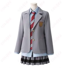 四月は君の嘘 宮園かをり 学園制服コスプレ｜清楚で上品な配色が写真に映える一着 - 2枚目の画像（サムネイル）