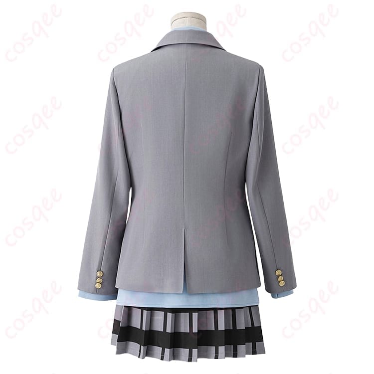 四月は君の嘘 宮園かをり 学園制服コスプレ｜清楚で上品な配色が写真に映える一着 - 3枚目の画像