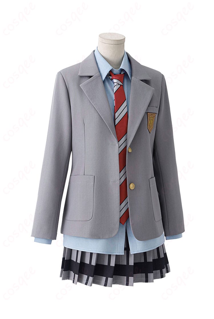 君嘘 宮園かをり コスプレ制服 正面全身ショット | 高品質コスプレ通販