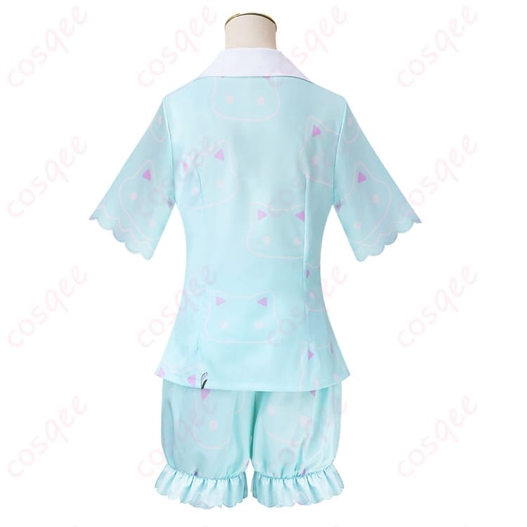 ブルーアーカイブ 早瀬ユウカのパジャマ風コスプレで、ゆるかわに快適映え - 2枚目の画像