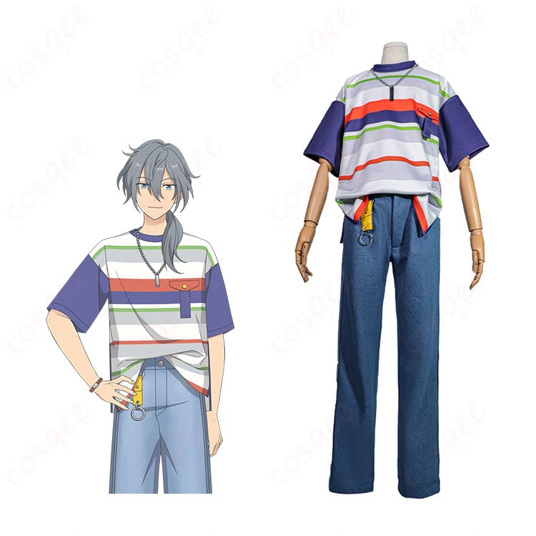 椎名ニキ 私服2 春夏Ver コスプレ衣装 フロント&キャラ比較画像 あんスタMusic 高再現度で即チェック