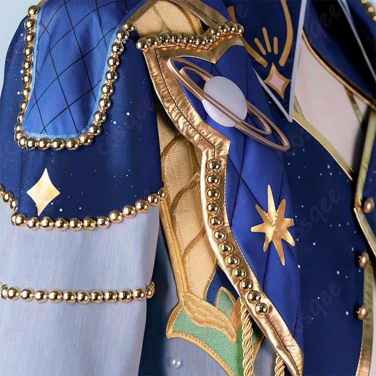 あんスタ 青葉つむぎ 微睡みの夜 コスプレ衣装 夜会風の気品と映えを両立 - 4枚目の画像