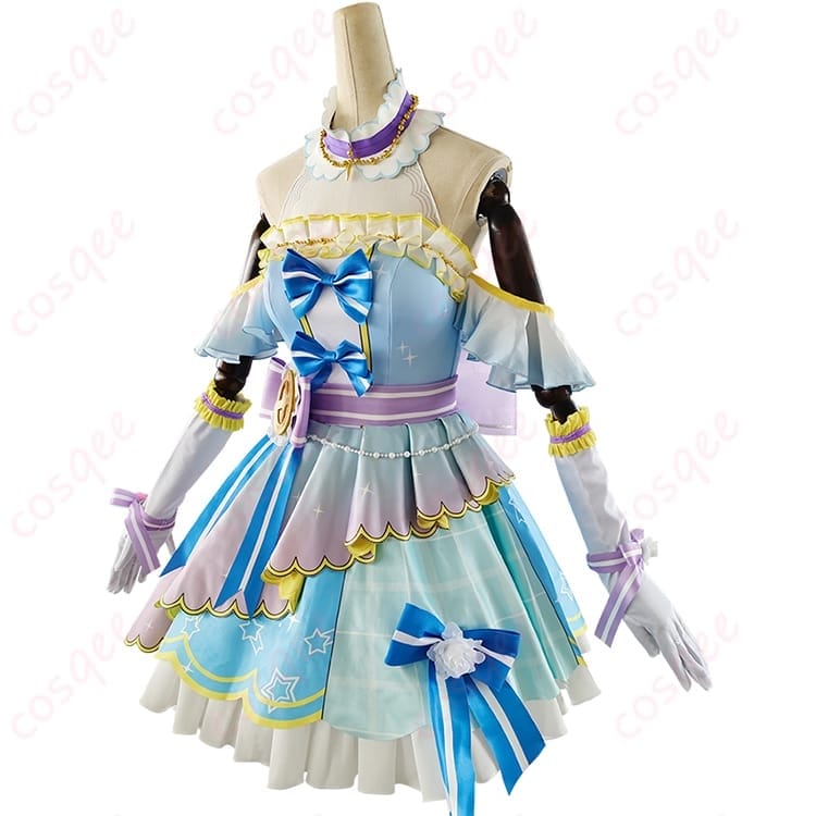 ラブライブ！ 絢瀬絵里 カウントダウンライブ編 コスプレ衣装 華やかで映える王道アイドルルック - 2枚目の画像