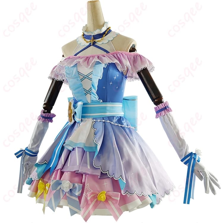 ラブライブ 園田海未 カウントダウンライブ編の清楚で華やかなコスプレ衣装 - 2枚目の画像