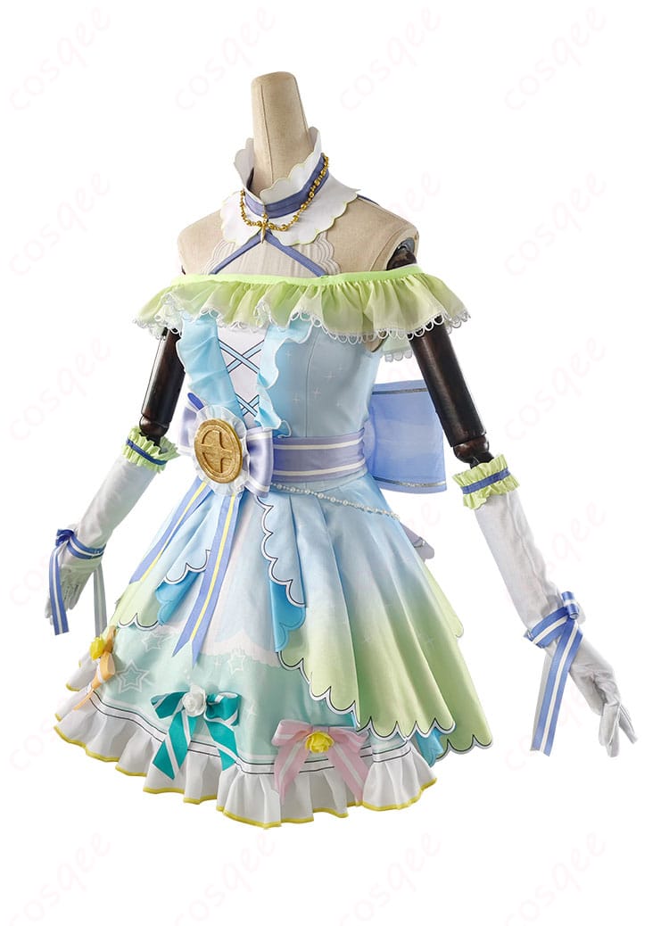 南ことり コスプレ衣装 サイドビュー シルエット確認|ラブライブ コスプレ通販