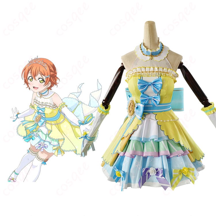 スクフェス 星空凛 コスプレ衣装 カウントダウンライブ編 正面+キャラクター比較|忠実再現をチェック