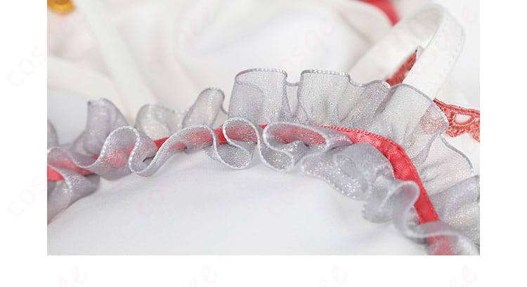 スクスタ 東條希 猫日和ver コスプレ衣装 襟元装飾ディテール―華やか猫耳カラー