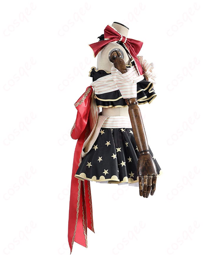 商品右側画像|右側から見る矢澤にこ コスプレ衣装の詳細なディテール