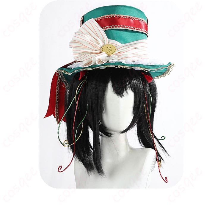 帽子正面ディテール|正面から見た帽子の詳細な装飾、ラブライブ!ファン必見