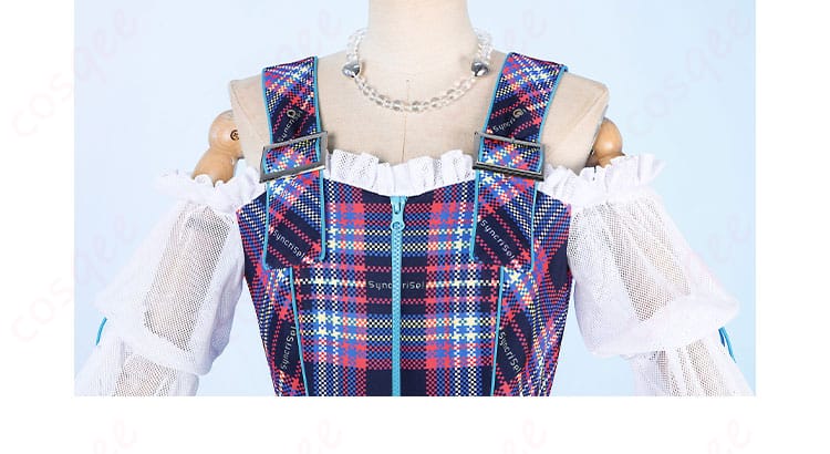 ラブライブ!スーパースター!! 鬼塚冬毬 コスプレ衣装の上衣詳細。スタイルを引き立てる完璧なデザイン。