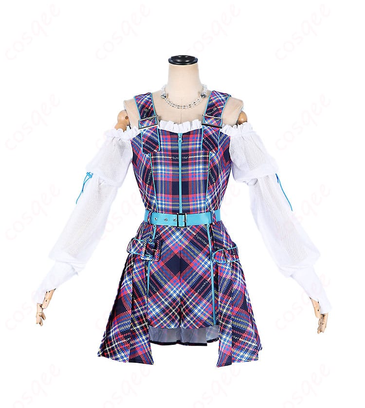 ラブライブ!スーパースター!! 鬼塚冬毬 コスプレ衣装 正面図。可愛いデザインで高忠実度再現、完璧なコスプレ用衣装。