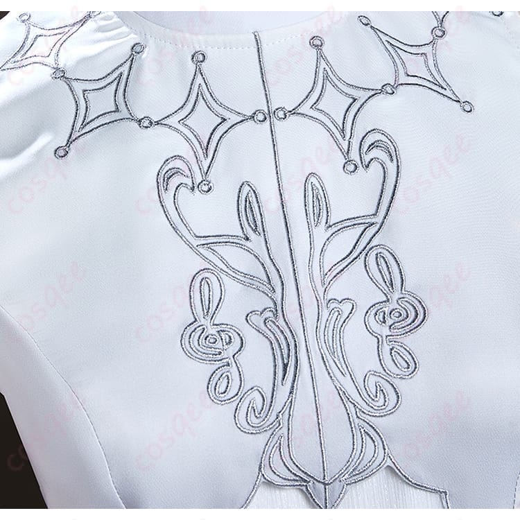 プロセカ 宵崎奏のブランシュエルドレスで儚さを纏う、写真映え抜群のコスプレ衣装 - 4枚目の画像