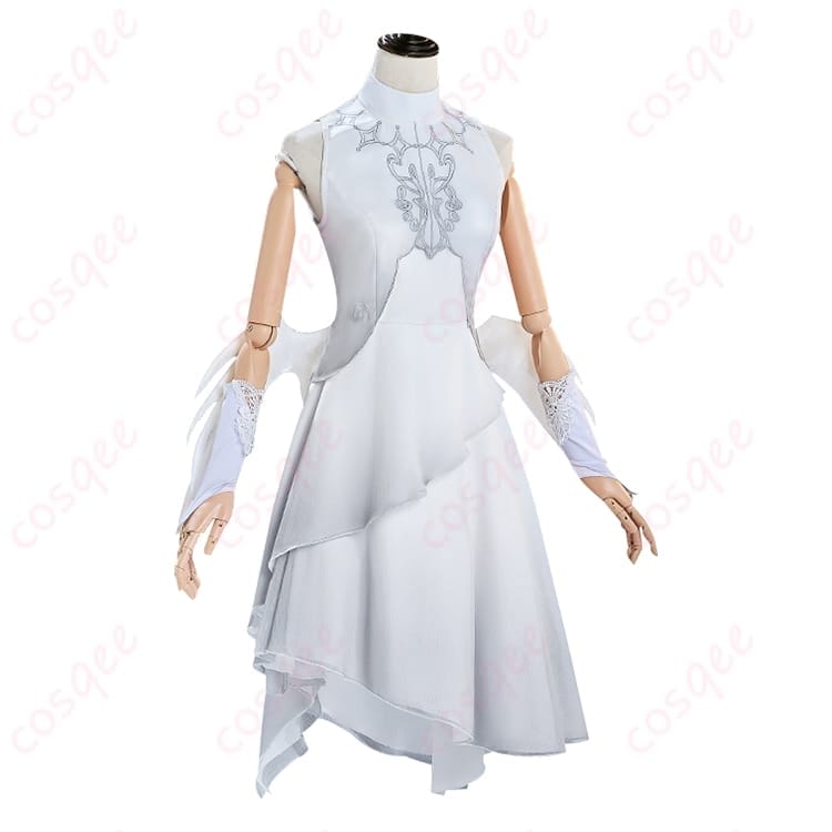 プロセカ 宵崎奏のブランシュエルドレスで儚さを纏う、写真映え抜群のコスプレ衣装 - 2枚目の画像