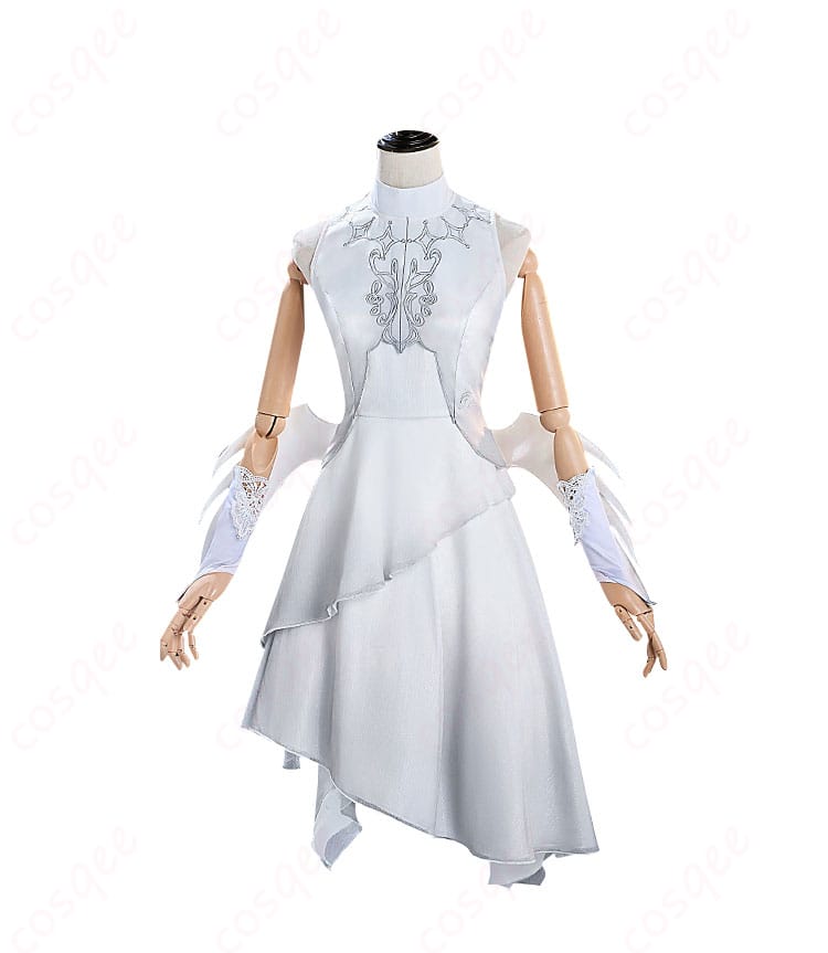 商品正面の詳細写真。宵崎奏 コスプレ衣装、優れたディテールで再現されたワンピース。