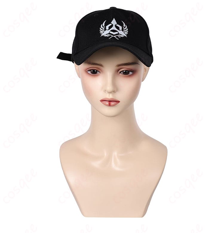 鉄拳8 麗奈の水着コスプレ衣装の帽子正面。特徴的なデザインがよく分かります。