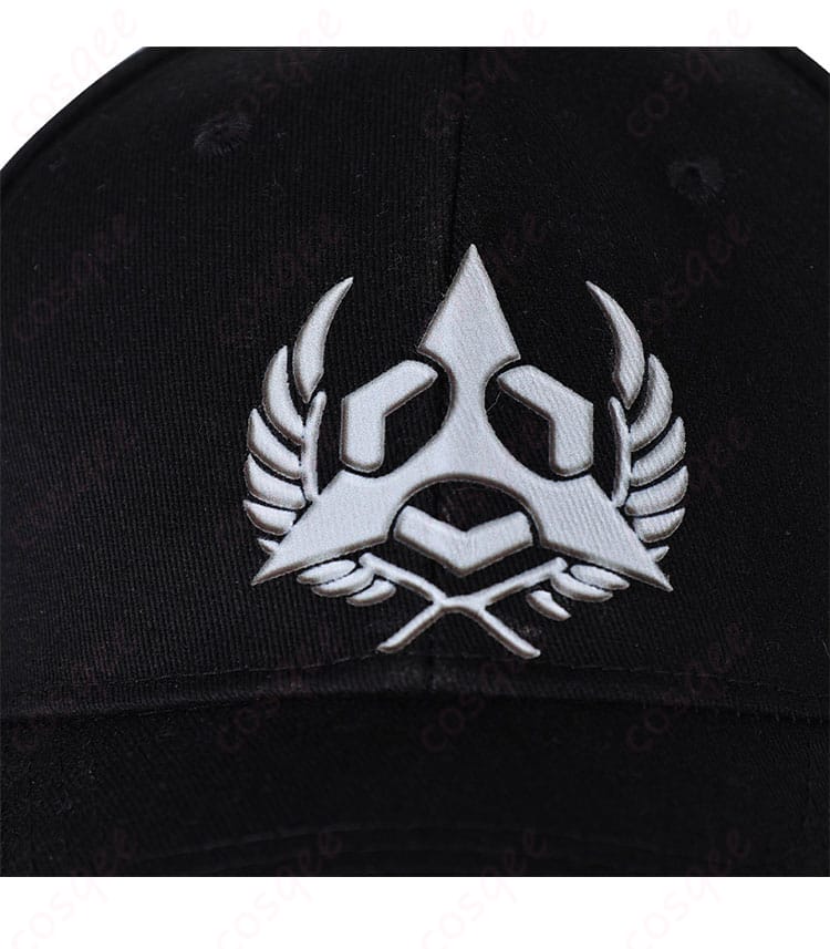 鉄拳8 麗奈の水着コスプレ衣装の帽子の図案装飾。個性的なデザインが強調されています。