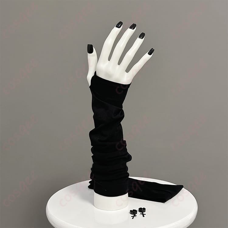 DEATH NOTE 弥海砂の黒ワンピでダーク可愛いを纏う コスプレ衣装 S〜XXL - 5枚目の画像