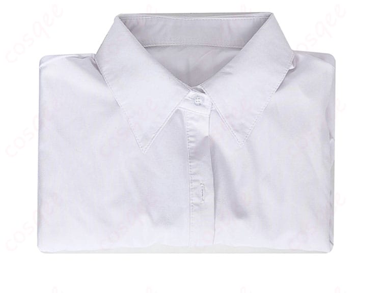 コスプレ衣装の内衿シャツの詳細。日奈森あむのコスプレ衣装に使われているシャツのディテール